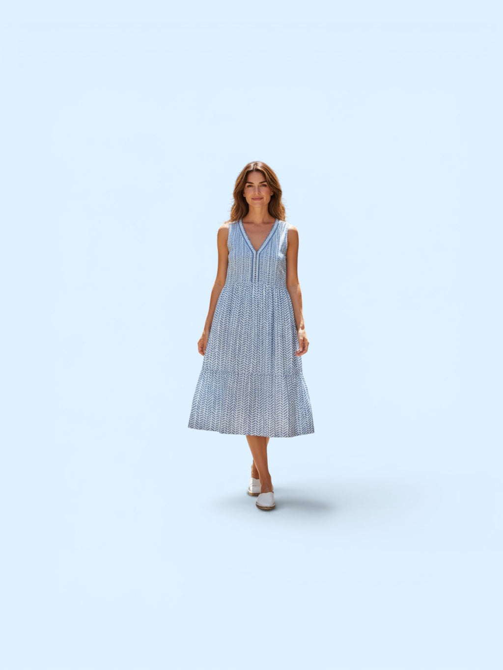Vineyard Vines Midi Dress Size L