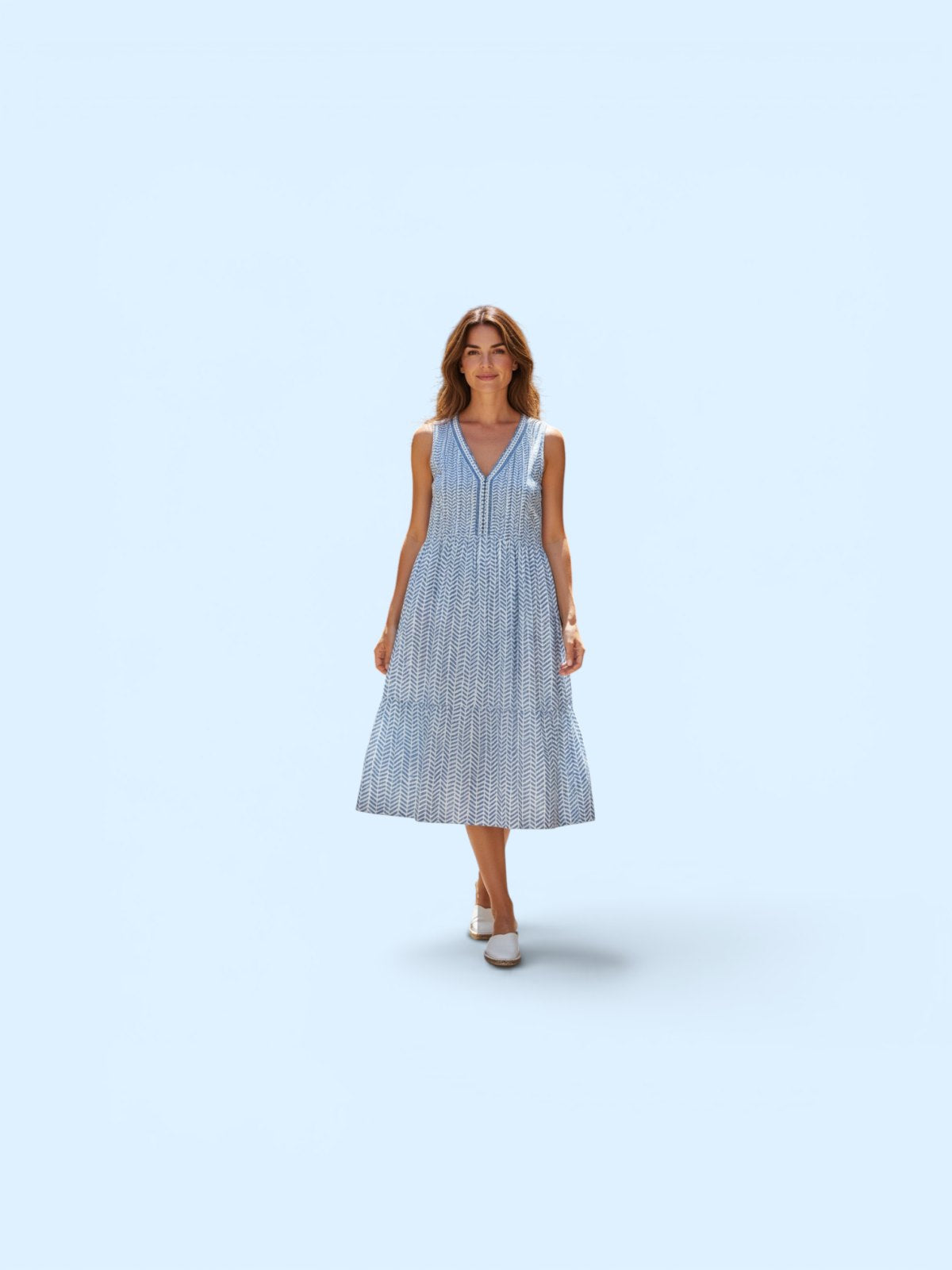 Vineyard Vines Midi Dress Size L