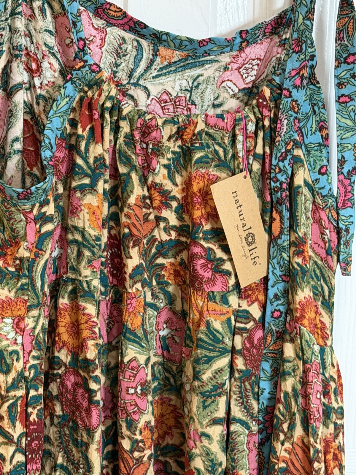 Natural Life cottage-core dress