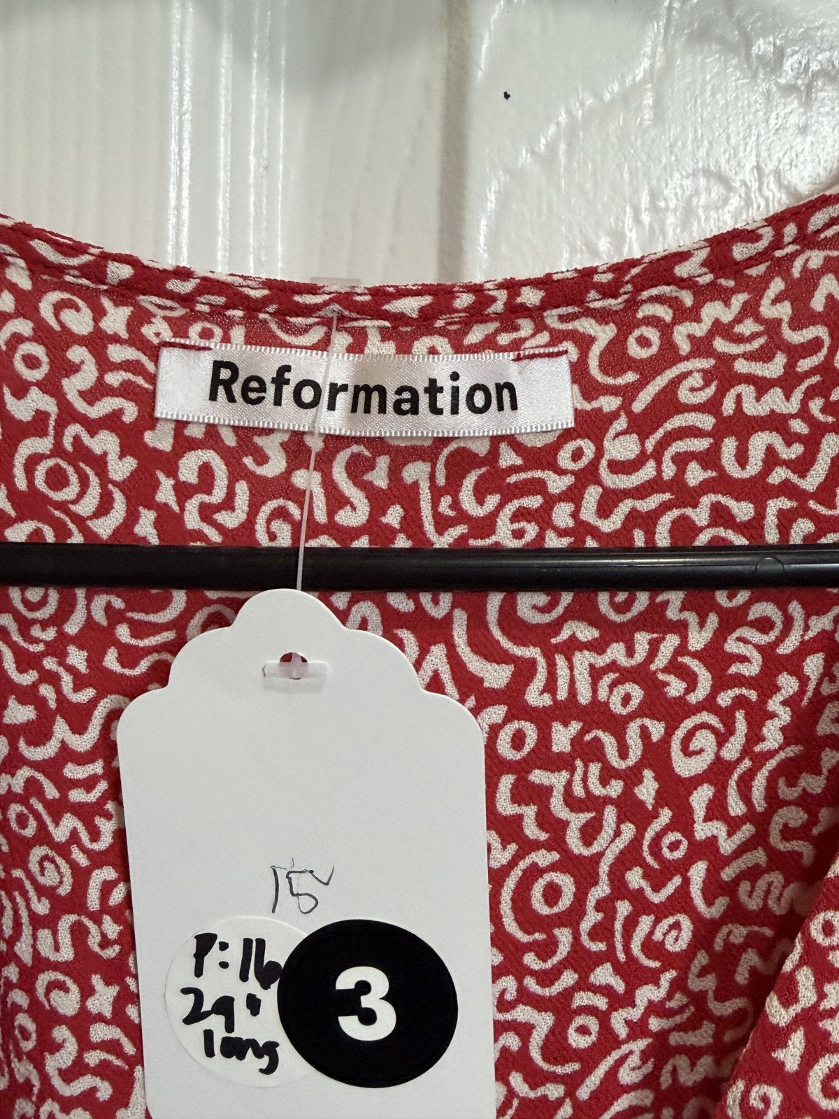 Reformation Midi Dress Size M