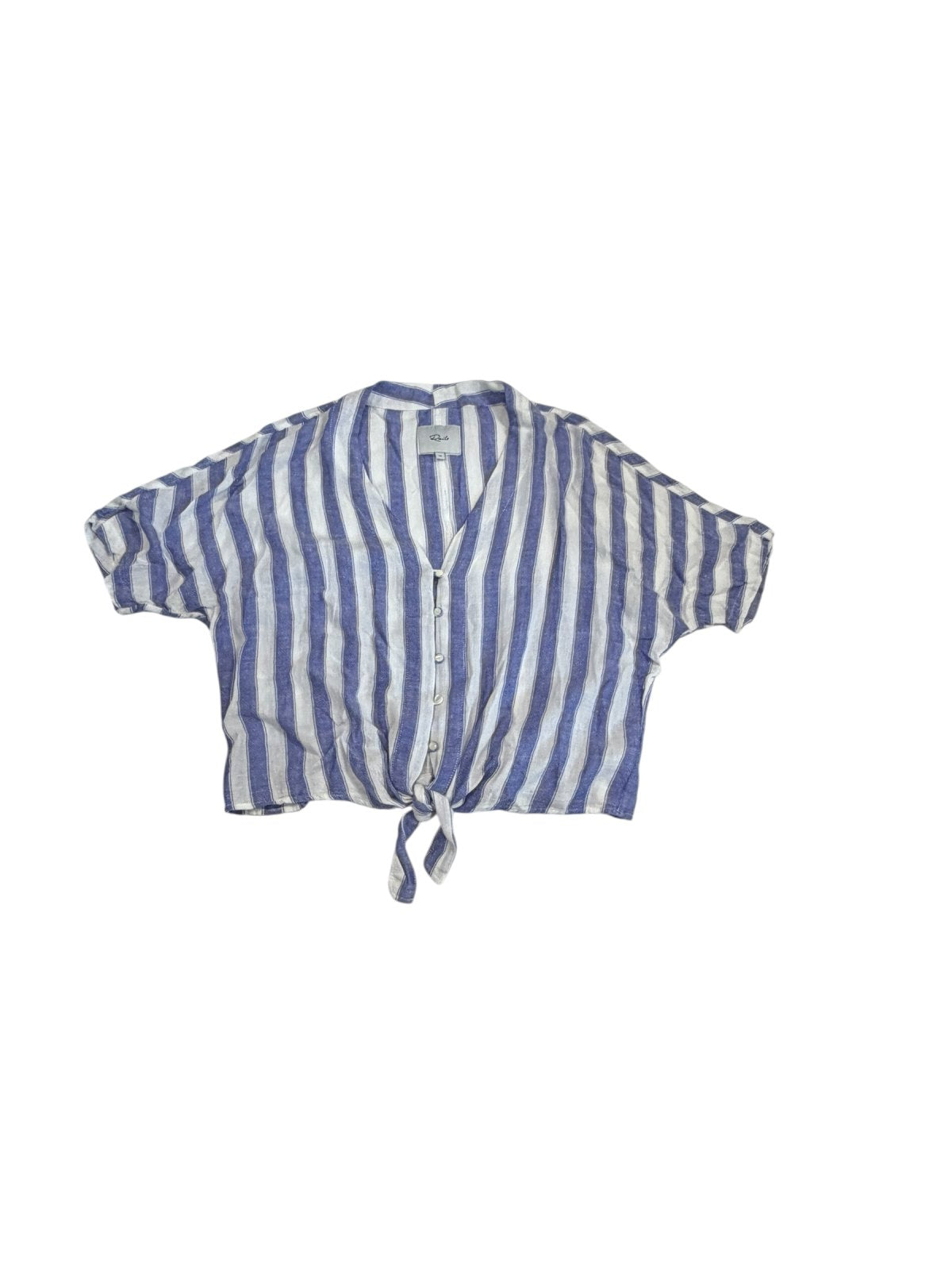 Rails Button Up & Tie Front Size M