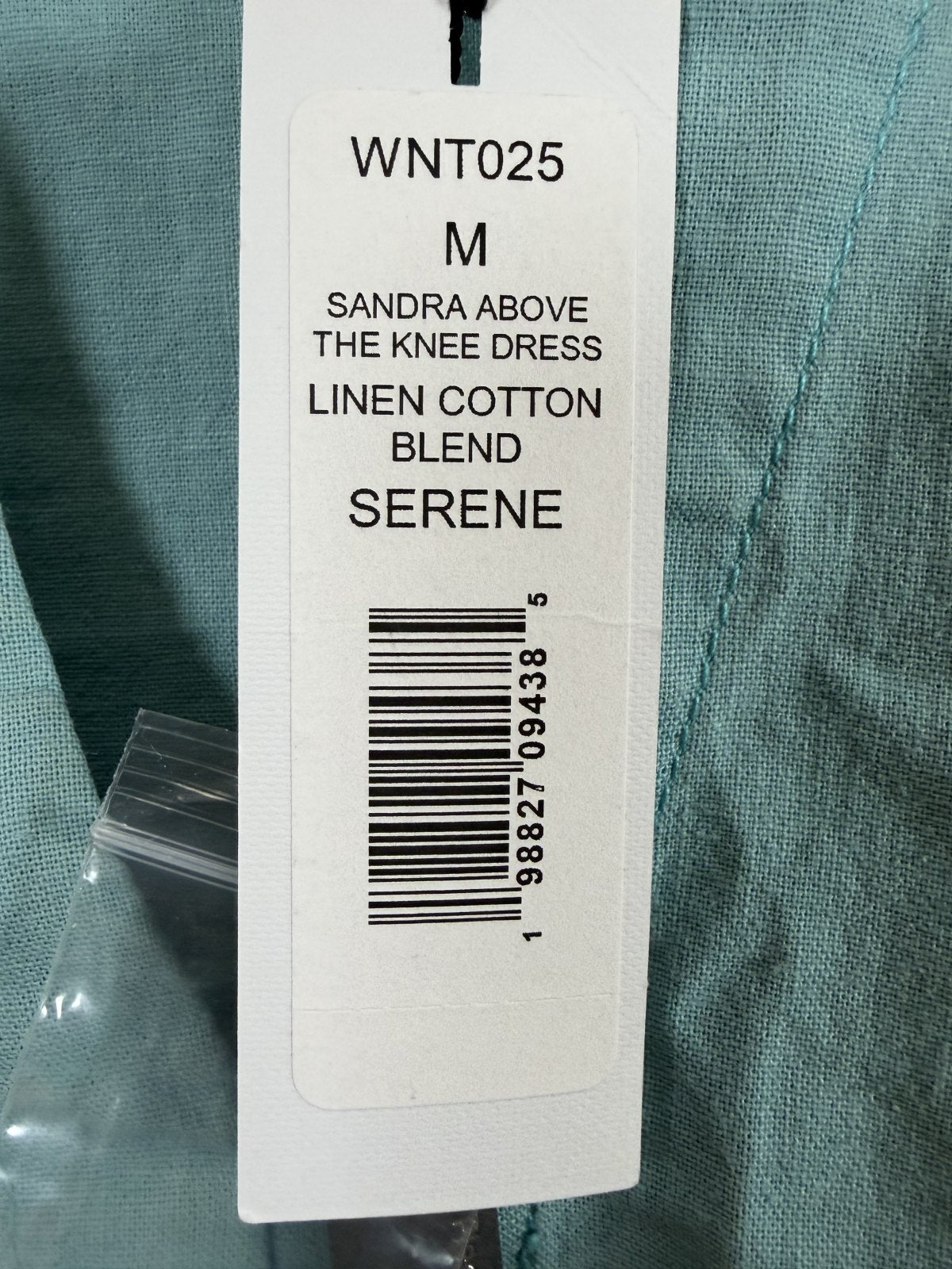 Michael Stars Sandra Above The Knee Linen Blend Dress Serene Sleeveless Tiered NWT Medium