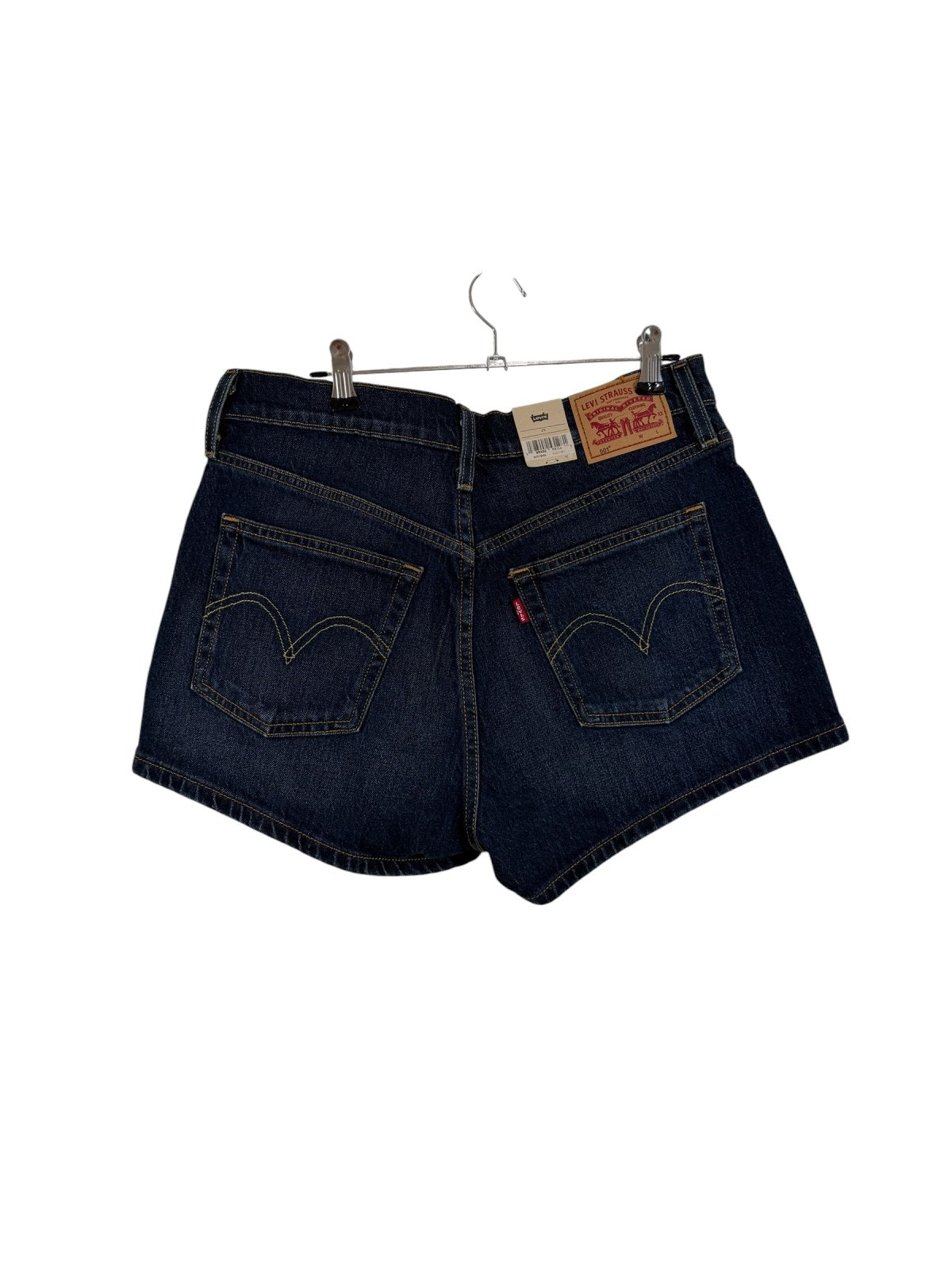 Levi's 501 Original Denim Shorts Dark Wash Women's W29 NWT