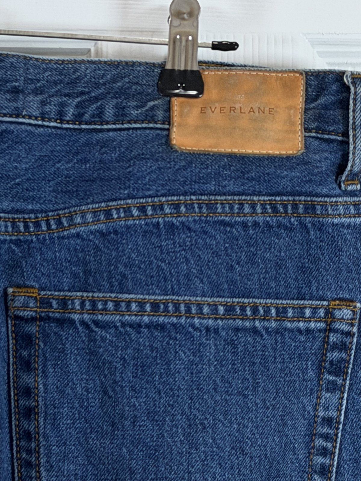 Everlane The '90s Cheeky Jean Organic Cotton Straight Leg Jeans Women's Size 31