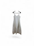 Grade & Gather 100% Cotton White Tie Hem Midi Dress Size Medium