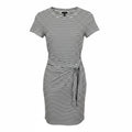 Rails Striped Tie Waist Knit Dress Black White Size Small