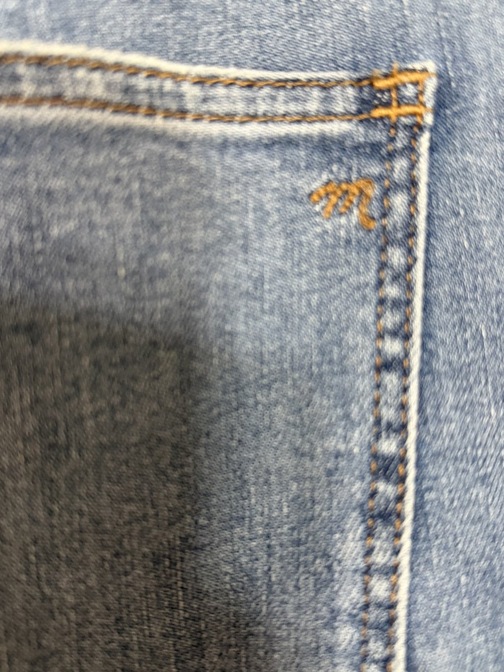 Madewell 10" High-Rise Skinny Crop Jeans Women's Size 29 Light Wash Stretch Denim