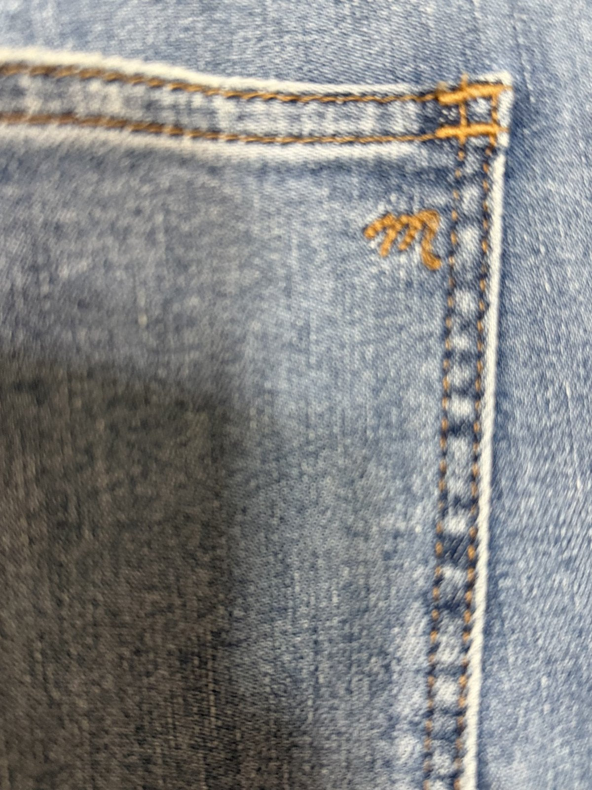Madewell 10" High-Rise Skinny Crop Jeans Women's Size 29 Light Wash Stretch Denim