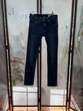 rag & bone JEAN Sonoma Skinny Jeans – Cropped Skinny Dark Wash – Size 26 – Made in USA
